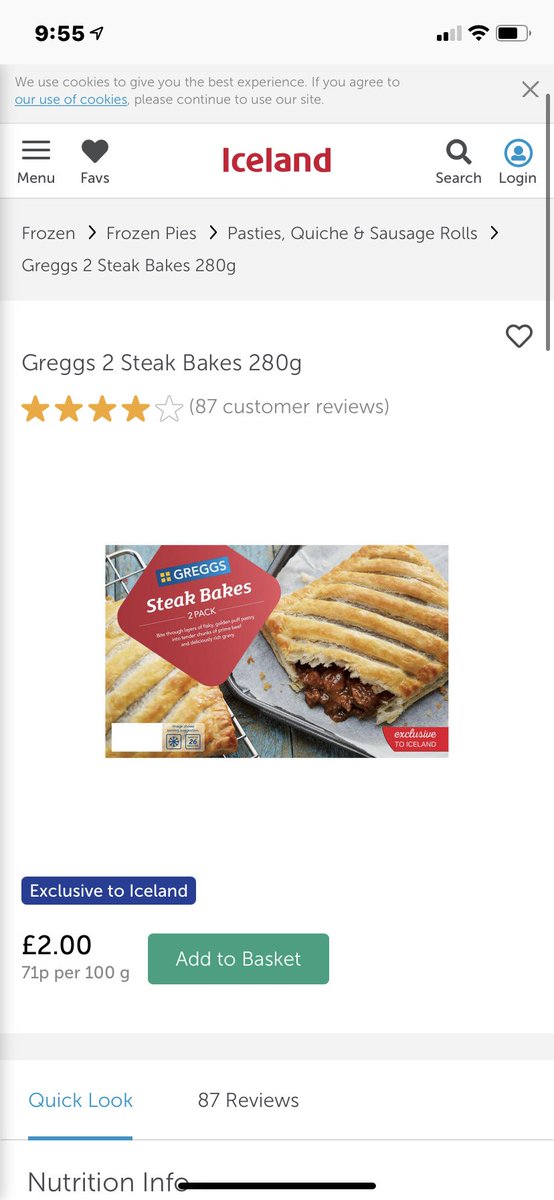 Iceland Foods On Twitter If You Could Only Eat One Item From Our Frozen Greggsofficial Range For The Rest Of Your Life What Would It Be And Why Funniest Reply