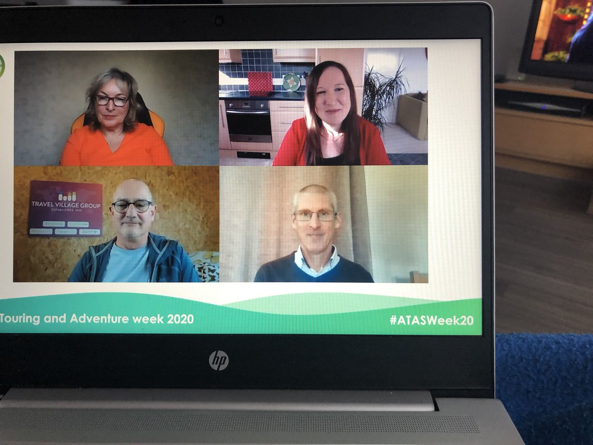 ATAS_travel's tweet photo. First up this morning - The Rise is the UK Tour with Patricia Yates from @VisitBritain Ashley from @LegerHolidays &amp; @FF11NGR from @TravelVillage #atasweek20 https://t.co/8CtgzCZVLA