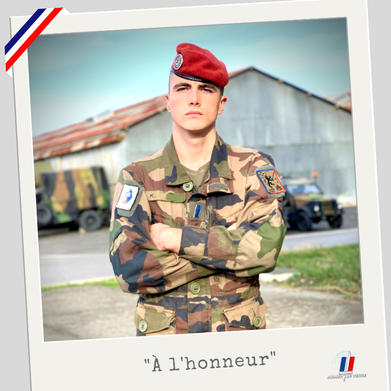 armeedeTerre's tweet image. #ÀLHonneur Ce 10 septembre 2020, le brigadier Kylian, engagé au #3RMat va réaliser un exploit qu'il n'est pas prêt d'oublier 👇

#FiersDeNosSoldats 🇫🇷