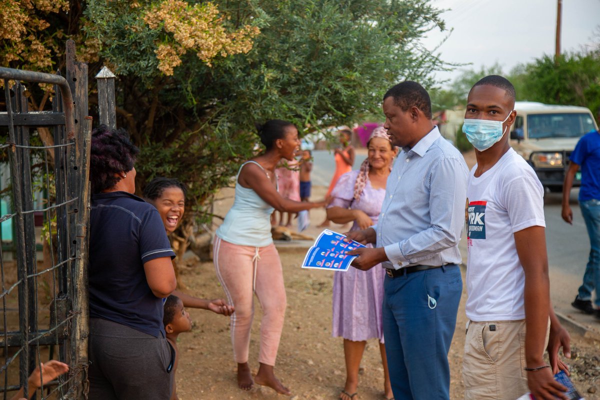 pdm_namibia's tweet photo. Our door to door campaigning kicked off yesterday in Katutura East and West. The response was engagingly educational.
Be on the look out for us around your location.
#PDMForward https://t.co/EZ8z4VBUJJ