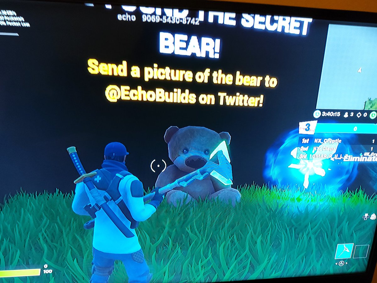 Omarkhalaf72009's tweet photo. Found the bear https://t.co/lBqCxBygil