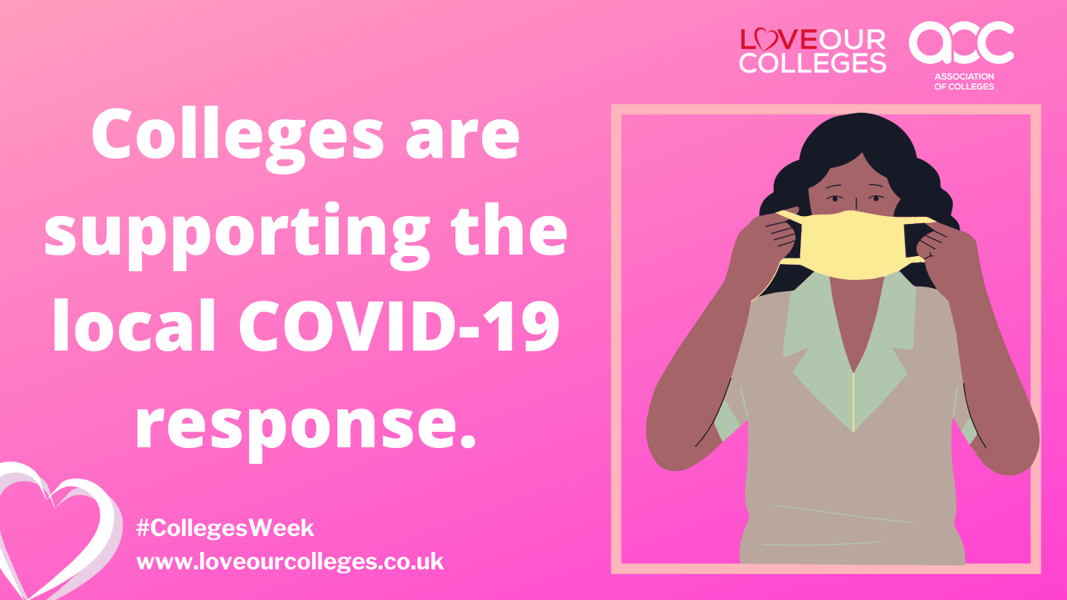 NelsonColneColl's tweet image. It’s the final day of #CollegesWeek 2020, and day five is a chance to share how colleges are supporting the country’s Covid-19 response and celebrate some of the pandemic’s heroes. #LoveOurColleges @AoC_info @AoCNorthWest