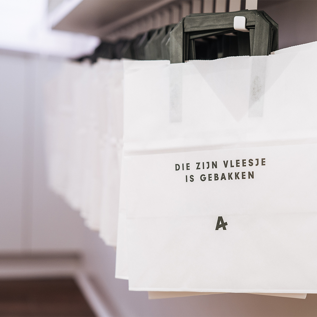 we_are_chilli's tweet photo. Quality with a touch of playfulness. Branding for Atelier Ambacht, an artisan butcher &amp; caterer in Geluwe.

#logo #branding #graphicdesign #corporateidentity #design #packaging #sayings #westflanders https://t.co/caAbHTkWxf
