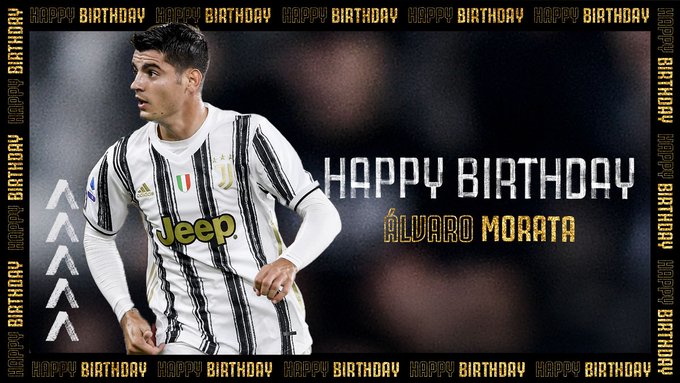 Happy birthday Alvaro Morata 