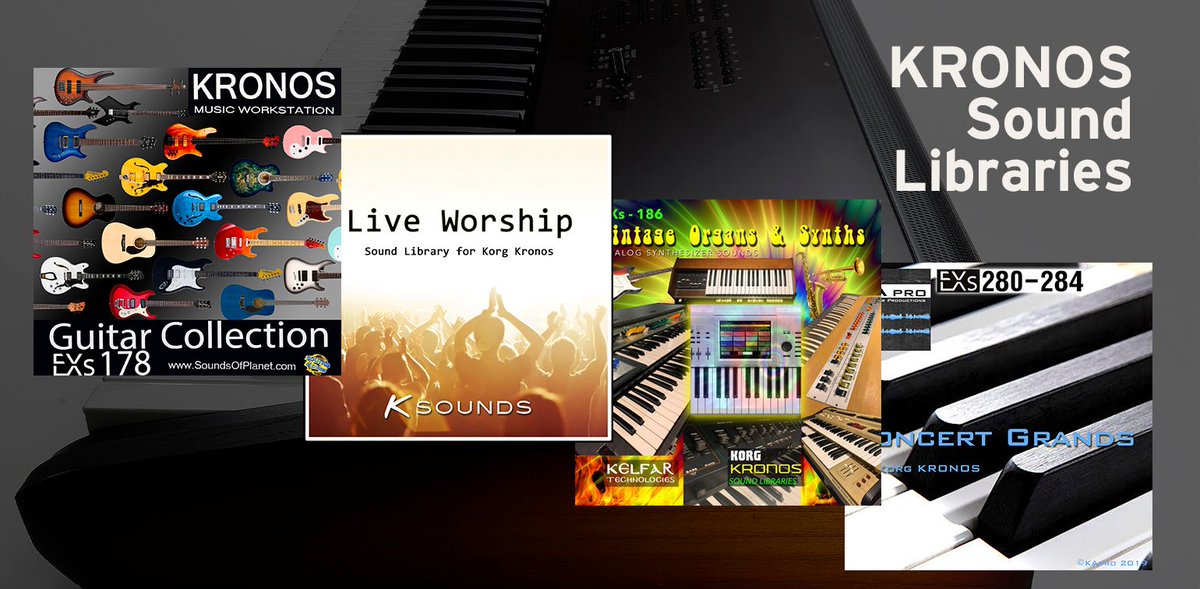 KorgUK's tweet photo. New #KRONOS #soundlibraries alert! The vast sound expansion options continue to increase and there's also an update to #KAPro's #ConcertGrand library. Full details at https://t.co/Uvce10LYU0 #korgkronos #synthesizer #musicworkstation #soundexpansionlibraries #newmusicalways https://t.co/bKsSdjxtVZ