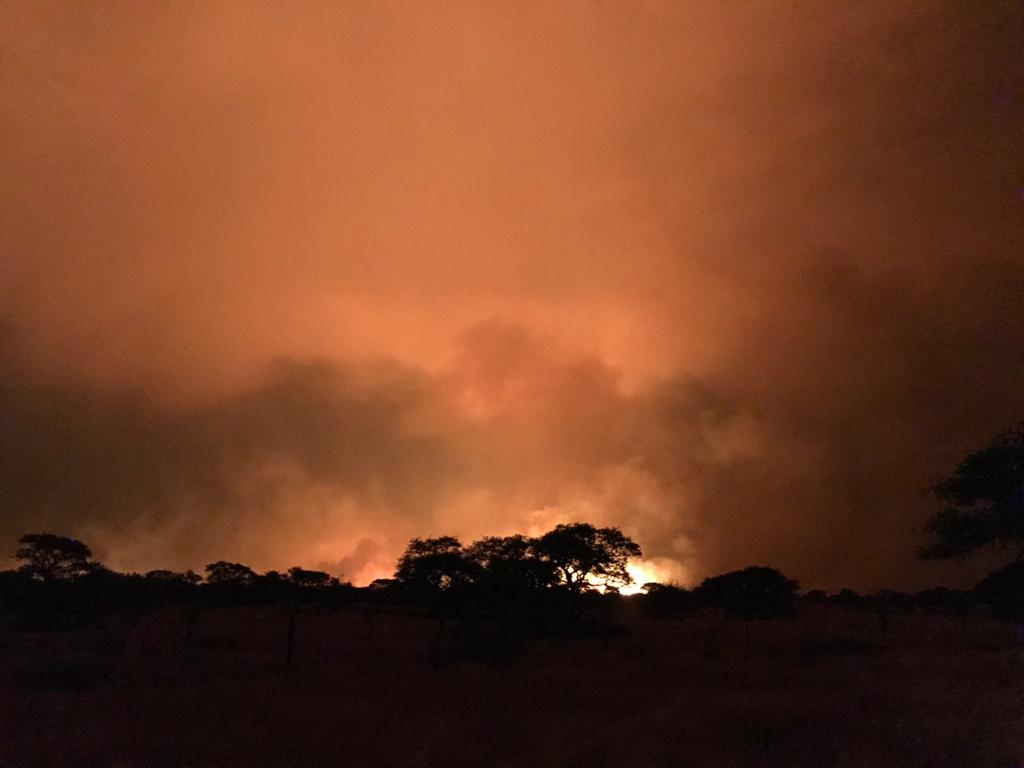wo_fire's tweet photo. #WOF_News: Update 4 #FreeStateFires

There were 20 drops done yesterday and 4 drops today of 3000L each which amounts to a staggering 75000L of water in efforts to suppress the fire. 

@environmentza
@BarbaraCreecy_ https://t.co/EnWhNzKTfE
