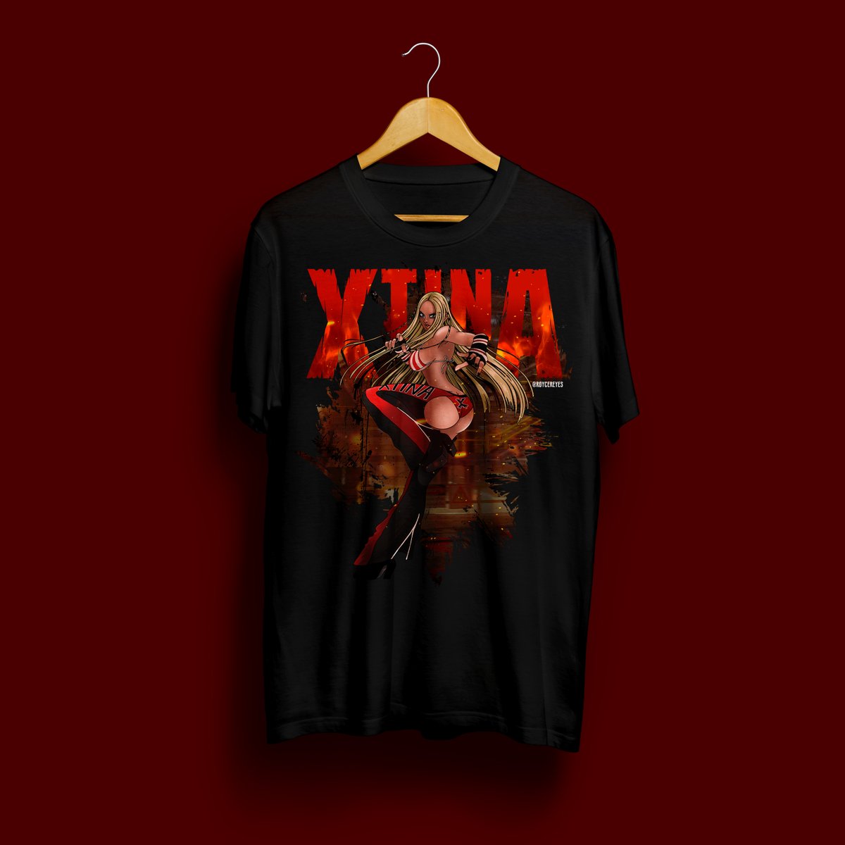 reyesroyce's tweet photo. #Xtina #Dirrty #Stripped #18YearsOfStripped #StreetFighterPOPEdition Tshirt. Get yours at: https://t.co/0MG26DUmkL https://t.co/A8ksFdq1vo