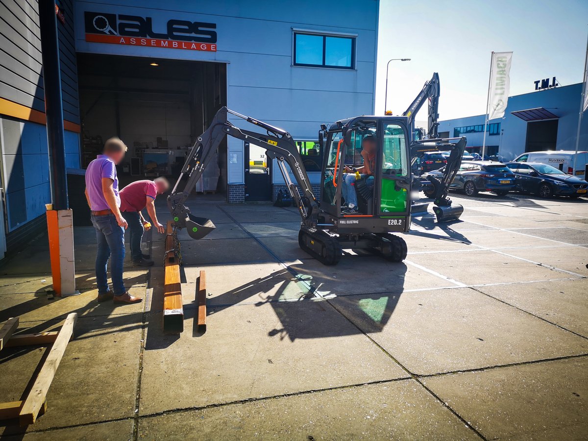 Limach Electric Construction Equipment tweet media