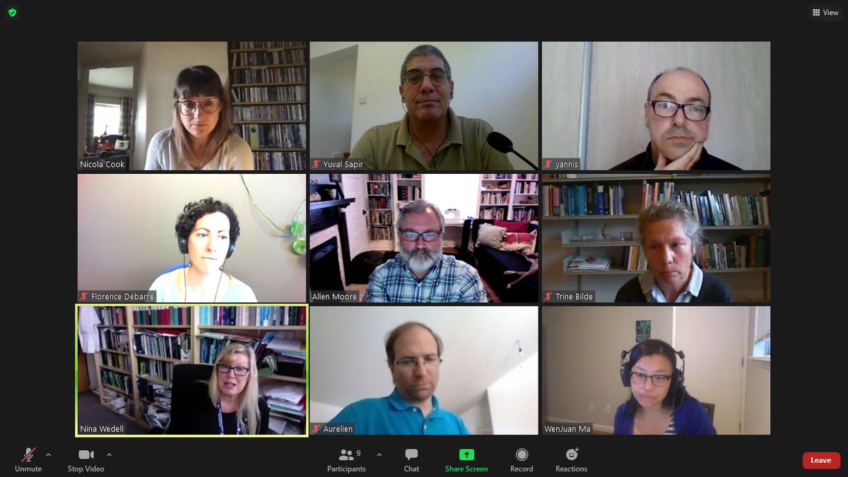 JEvBio's tweet image. #openaccessweek2020 saw the 2nd meeting of the JEB Advisory Group! Exploring Peer Review, #openscience and how our #societyjournal can serve the community in an #openaccess setting.

Looks like Nina is saying something very profound here 😅#concentrationfaces