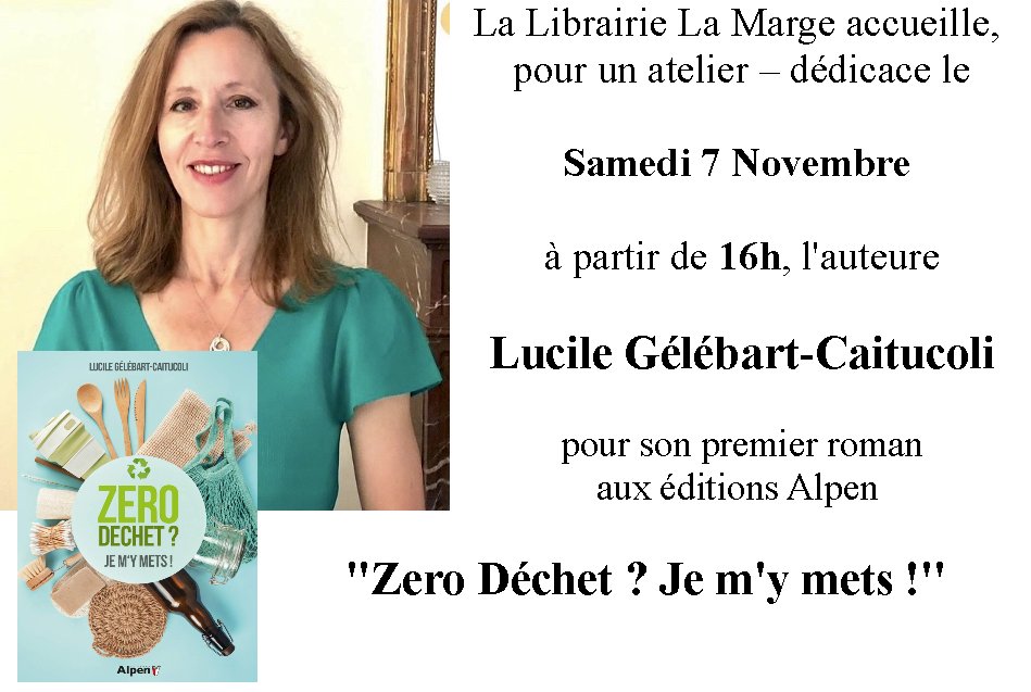 RDV le 7 Novembre à partir de 16h avec Lucile Gélébart-Caitucoli !
<a href="/VilledAjaccio/">Ville d’Ajaccio - Cità d'Aiacciu</a> 
#Ajaccio #ZeroDechet