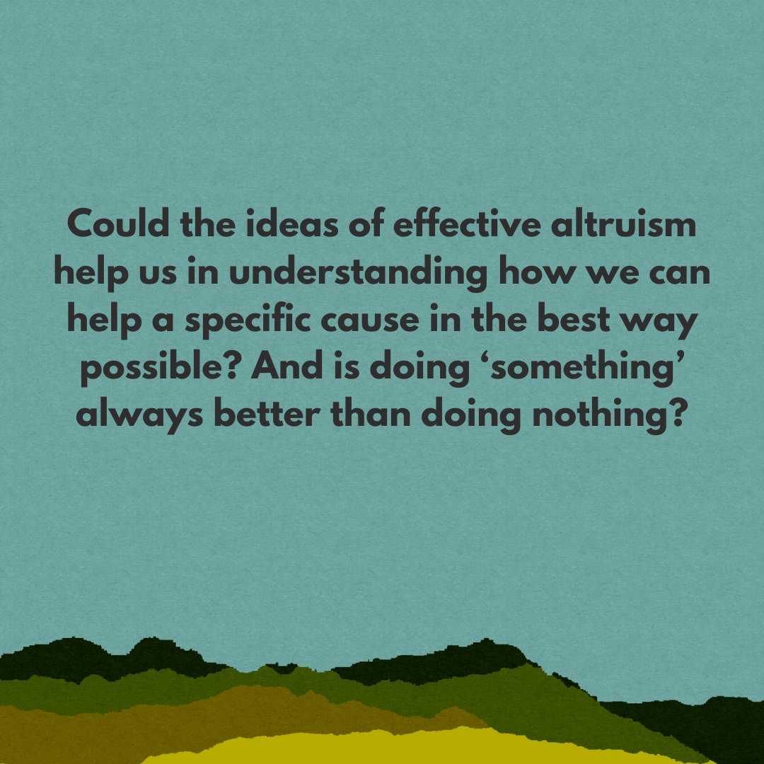 abc_comdev's tweet photo. Is it enough to just do 'anything' for the cause you feel for? Or can we make decisions backed by research do 'more' good? Our colleague Ebba is exploring these questions further in her latest post: https://t.co/ggv5PRUdHH https://t.co/uEP3sxQbhy