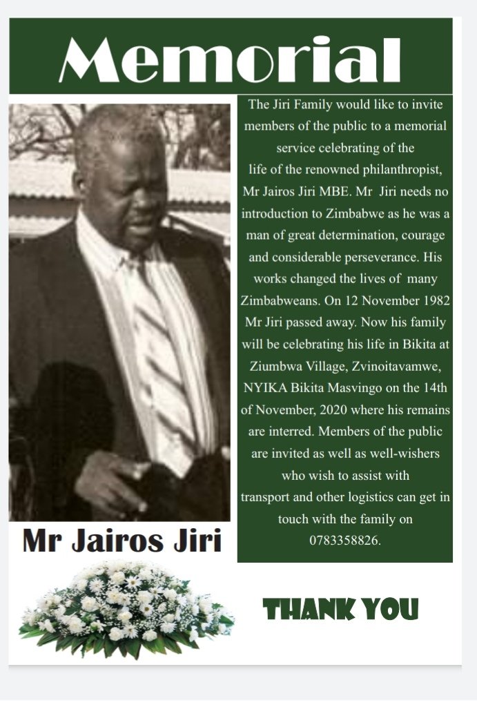 Let's come together and celebrate the life of a great man. @PamsJiri