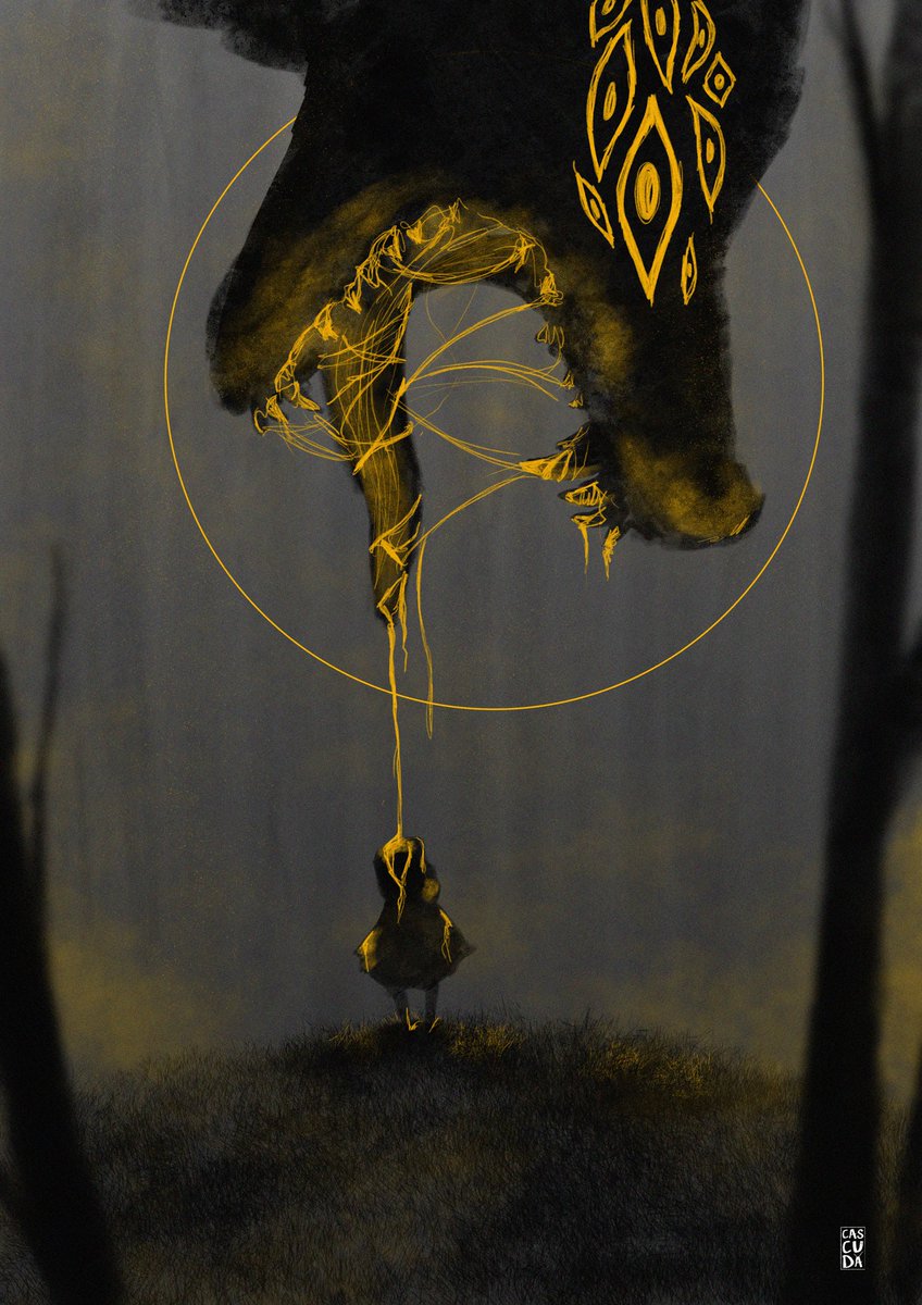 I hope you& #39;ve had a good week! I& #39;m Cascuda and I love drawing nightmares.