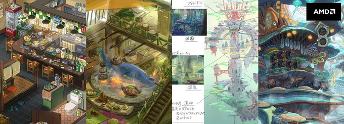 【お知らせ】
11月7日からのCG WORLDさんのクリエイティブカンファレンス(オンライン)
にて講演させていただきます。
身近な場所からファンタジー世界まで、デザインをする際に考えていることなどを具体的にお話しいたします。

参加無料ですので、お時間のある方はぜひ

https://t.co/bBcXsPsO6v 