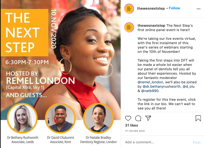 OriginGrowthLtd's tweet photo. That moment when...

We saw our work for The Next Step by @Wesleyan on Facebook and Instagram 🤩

It has been a fun process, producing a series of visual posts and videos for this project, which is so beneficial to students, who are the future! 👨‍🎓👩‍🎓

#eventmarketing #origingrowth https://t.co/mfcoqq7lfz