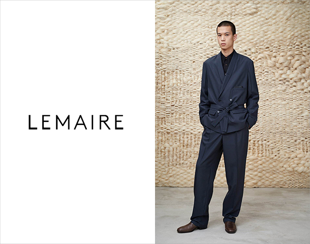 BELTED DB JACKET lemaire