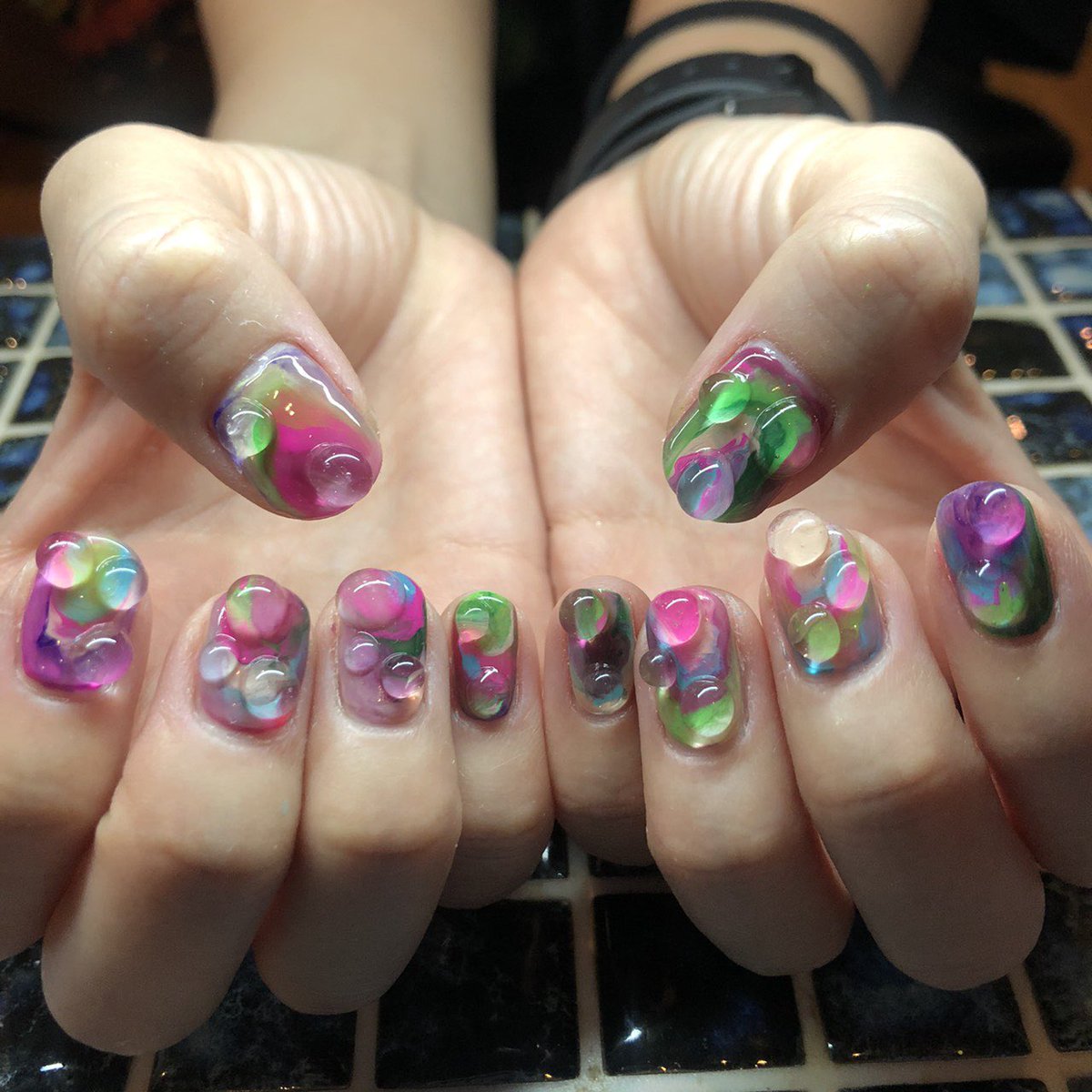 qqchasoqq's tweet photo. あーん、可愛しゅぎる〜!!つぶつぶもボコボコも最高。次なにしよっかな〜 #NAVYHOUSE https://t.co/e2kEzyVhaC