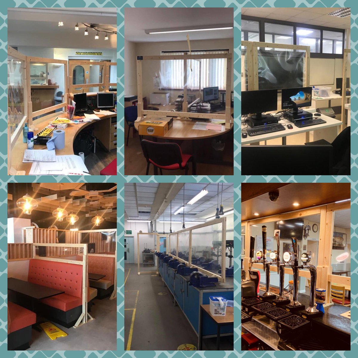 Is your indoor space Making sure everyone feels safe and are you complying with regulations? 

We make clear made to measure affordable protection screens to keep your business safe 

#closecontactscreens #covidsafety #covidprotection #KeepWalesSafe #keepsafe #FridayThoughts