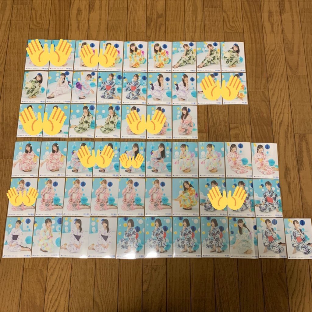 chicken_tore's tweet photo. 乃木坂46 生写真 全国握手券

浴衣2020 

【提供】
画像1〜4枚目
+賀喜・理々杏座りヨリ

※ノーマルポーズの提供はリプにあります。
壁、座り、座りヨリ

【希望】
リプの画像3枚目
デニムミニ・スペシャル衣装26の生写真
乃木坂25th全握券

DM解放しております。
トレ案お待ちしております。 https://t.co/ThCTjR1Goz