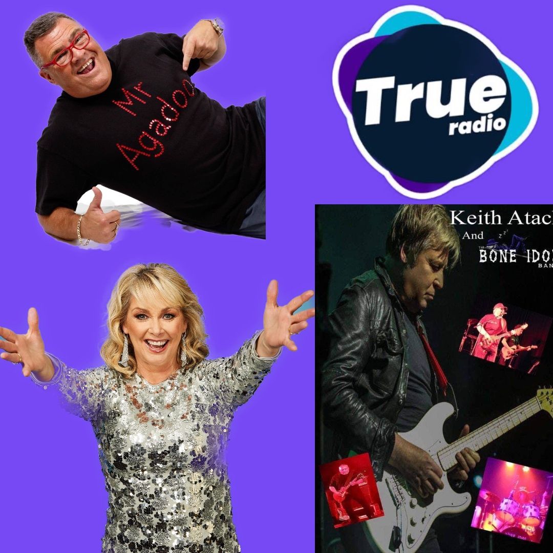 wearetrueradio's tweet photo. This Sunday join Dene Michael and friends on his show on True Radio. 

Join him from 6pm chatting to Cheryl Baker and Keith Atack with the Bone Idol Band. 

#propergoodmusic 
https://t.co/5512Cq37fu https://t.co/glOwBg1kJz