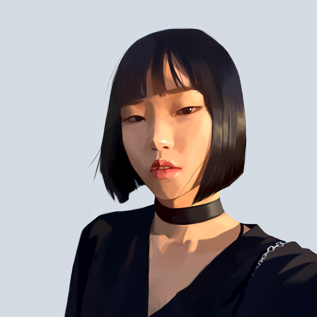 Jeffrey_Jeanson's tweet photo. Study again :o 
#portraits #digitalart https://t.co/ZZyIXU9ffE