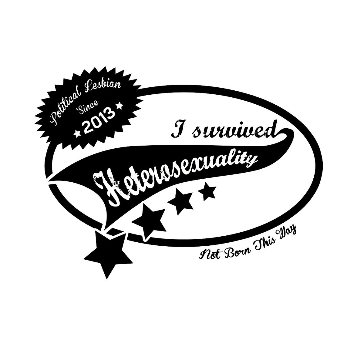 AnnAmnesias's tweet photo. Yo también sobreviví a la heterosexualidad. #NotBornThisWay https://t.co/xzHrvVQebJ