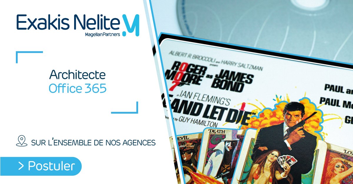 EXAKIS_NELITE's tweet photo. [WANTED]🔍 Si pour toi Office 365 ne sonne pas comme le nouvel Agent 007, intègre nos équipes ! Nous recrutons un(e) architecte #Office365 avec plus d'appétence pour les solutions de la suite que pour les missions secrètes.
➡️ #Job #Hiring
https://t.co/ykhrDxHxXA https://t.co/IYP246q5Le