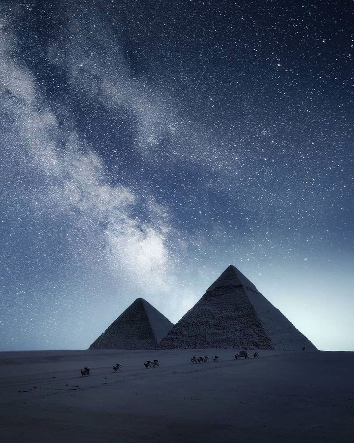 Explore the Egyptian pyramids in Giza.
Contrary to the nickname "Heru" (high), it barely reaches 66 m in height, and the length is 108.4 m.
#egypt #egyptian #ancient #ancientegypt #hieroglyphics #worldtourismday #thisisegypt #ancientegypt #magnificence 👏🙏🧡 https://t.co/2N1XGhr4Na
