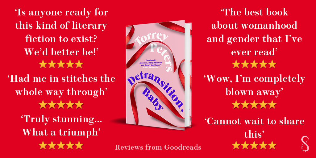 To celebrate @torreypeters' #DetransitionBaby being a @netgalley Book of the Month, and it being Friday 'n' all, we're giving away 3 precious proofs (if we can let go of them)! To enter, follow us & RT by 5pm. Books can be sent to UK addresses only. Good luck!