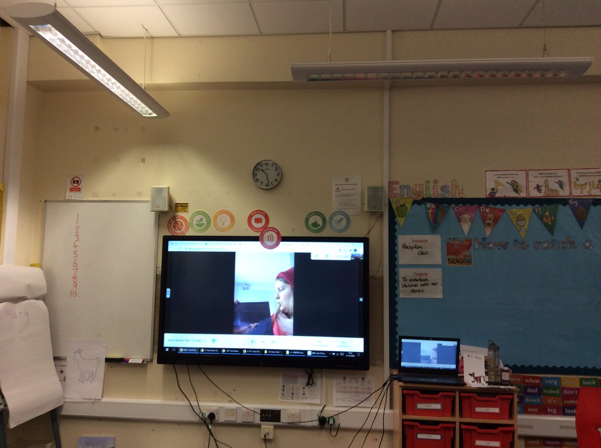 stfrancisbrad's tweet image. A big thank you to Ethan’s mum for reading a great story to us all the way from the Arctic. The story was ‘A way home for wolf’. #secretreader