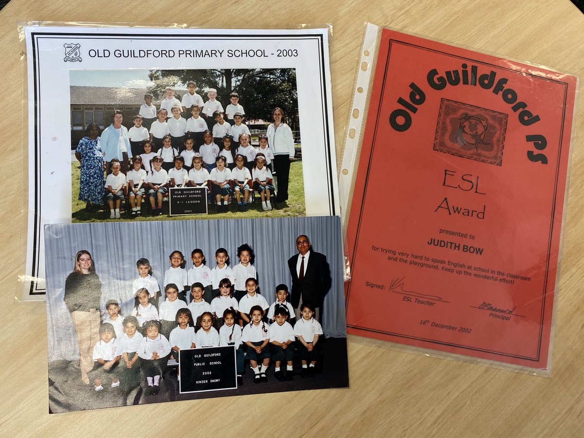 HelenMorgani's tweet image. Our very own teacher @Judith_Bow was a former student @OldGuildfordPS. She remembers how she felt as a student at our school &amp;amp; she wants her students to feel the same. #loved #supported #CaredFor @NSWEducation @DSafrglani @sylvialin12 @AliciaTanios @sharenscerri @mshagarty ❤️OGPS