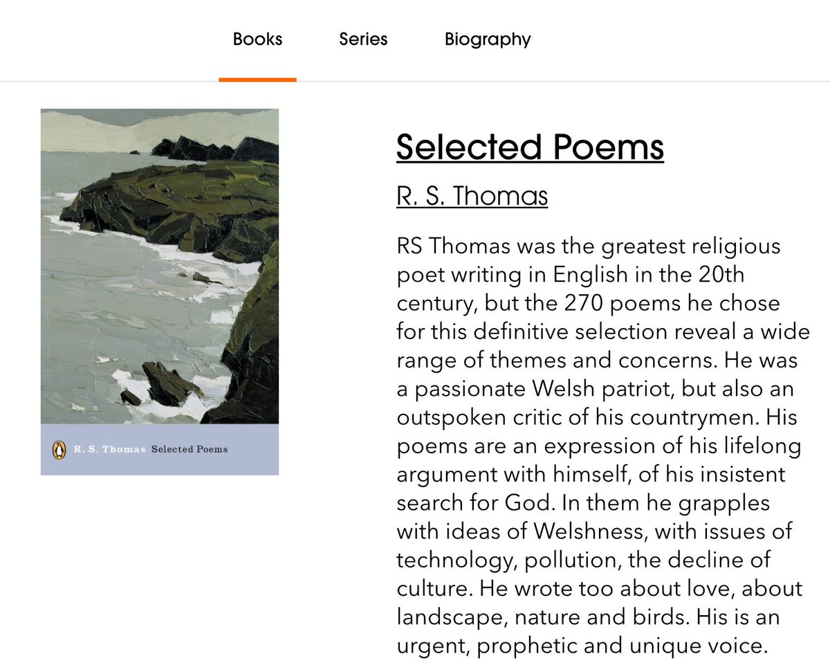 Sir Kyffin Williams Original oil ‘Coast at St.Davids’ - a beautiful painting now available at the Gallery - also featured on the front cover of R.S Thomas’ ‘selected Poems’ - a special piece. Full details on our website #sirKyffinWilliams #rsthomas #welshart