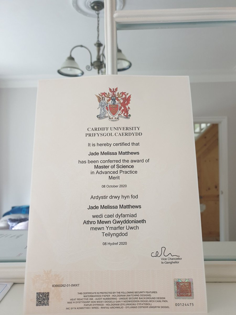 Its Official (I have a certificate to prove it 🤣)
Master Of Science in Advanced Practice, few % off a distinction but I'm proud of myself and all that I've achieved as things haven't always been easy 🎊🥂 #Passion #Determination #Drive #LoveForMyJob https://t.co/MPRoJZaQHH