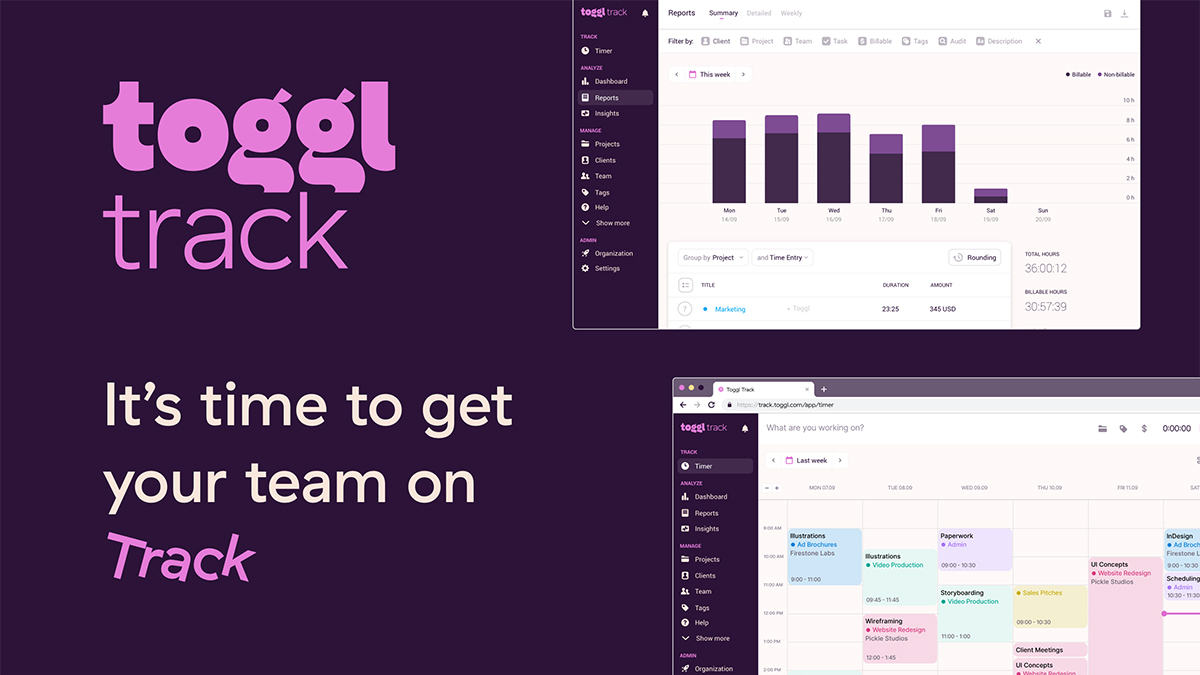 LunaStudioLtd's tweet photo. #recommendation
We'd like to take a moment to shout about a great free platform which helps us to keep track of our projects. @toggltrack is easy to use, effective, free, and it looks great. What more do you want? Thank you @toggltrack for your great product! https://t.co/oBAT7YfcMt