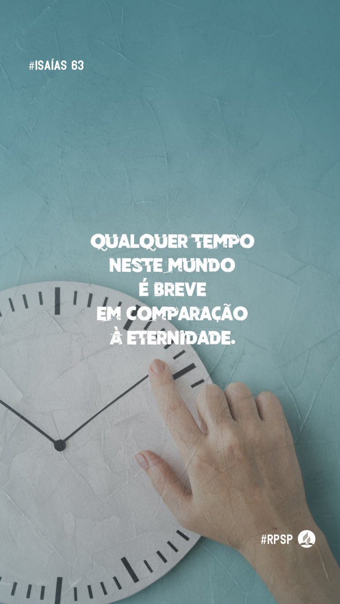 No día do juízo a diferença entre o salvo e o perdido não estará no pecador, mas em que o pecador confiou a vida.
Rpsp  # Is 63
