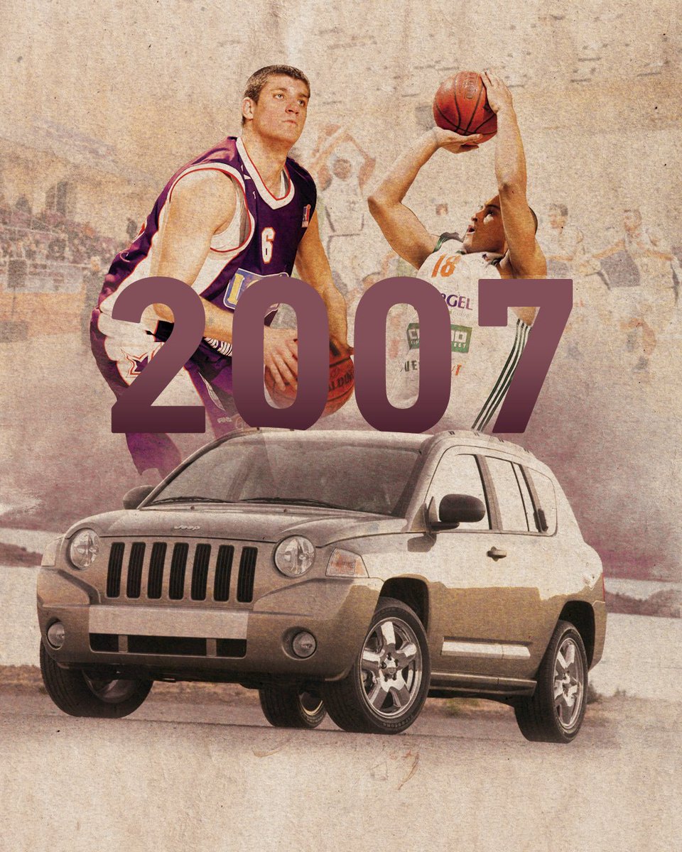 Basketfanzone's tweet photo. ⭐2007 ⭐

🏀 Antoine Diot et Edwin Jackson commencent à fouler les parquets de Jeep® Élite et revêtissent le maillot Bleu pour la 1ère fois. Et pendant ce temps là, la Jeep® Compass prend la route. 💪 @JeepFrance #BFZ https://t.co/jplHfZkxMH