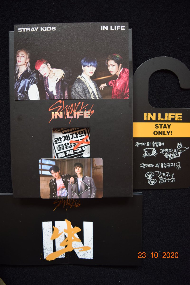 𝑺𝒐𝒇𝒊 ᶠᵒʳ Wts Malaysia Only In Life Album Limited Ed Album Hyunjinchanjeonginhan Postcard Door Hanger Panorama Poster Rm 60 Go Life Album Inclusion Seungminchan
