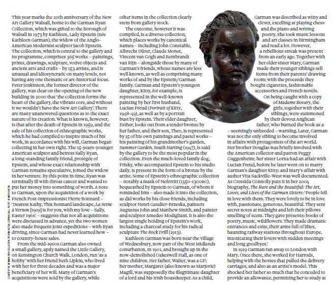 newartgallery's tweet photo. Delighted to feature in @ArtFund Art Quarterly magazine’s Autumn issue re: ‘Meet the Collectors’ #KathleenGarman &amp; #SallyRyan The two remarkable women who created the #GarmanRyanCollection on permanent display @newartgallery 

1/2 https://t.co/wmYk0RtbJV
