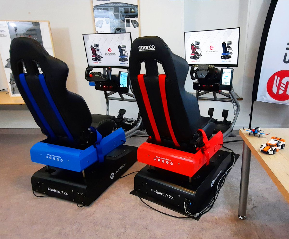 Nos #simulateurs sont compatibles avec les meilleurs jeux d'#automobile et d'#aviation.
Conçus pour être convertibles, passez facilement de la frénésie de la #course à la liberté du #vol.
#passion #pilotage #madeinfrance https://t.co/imsK3VCsFA
