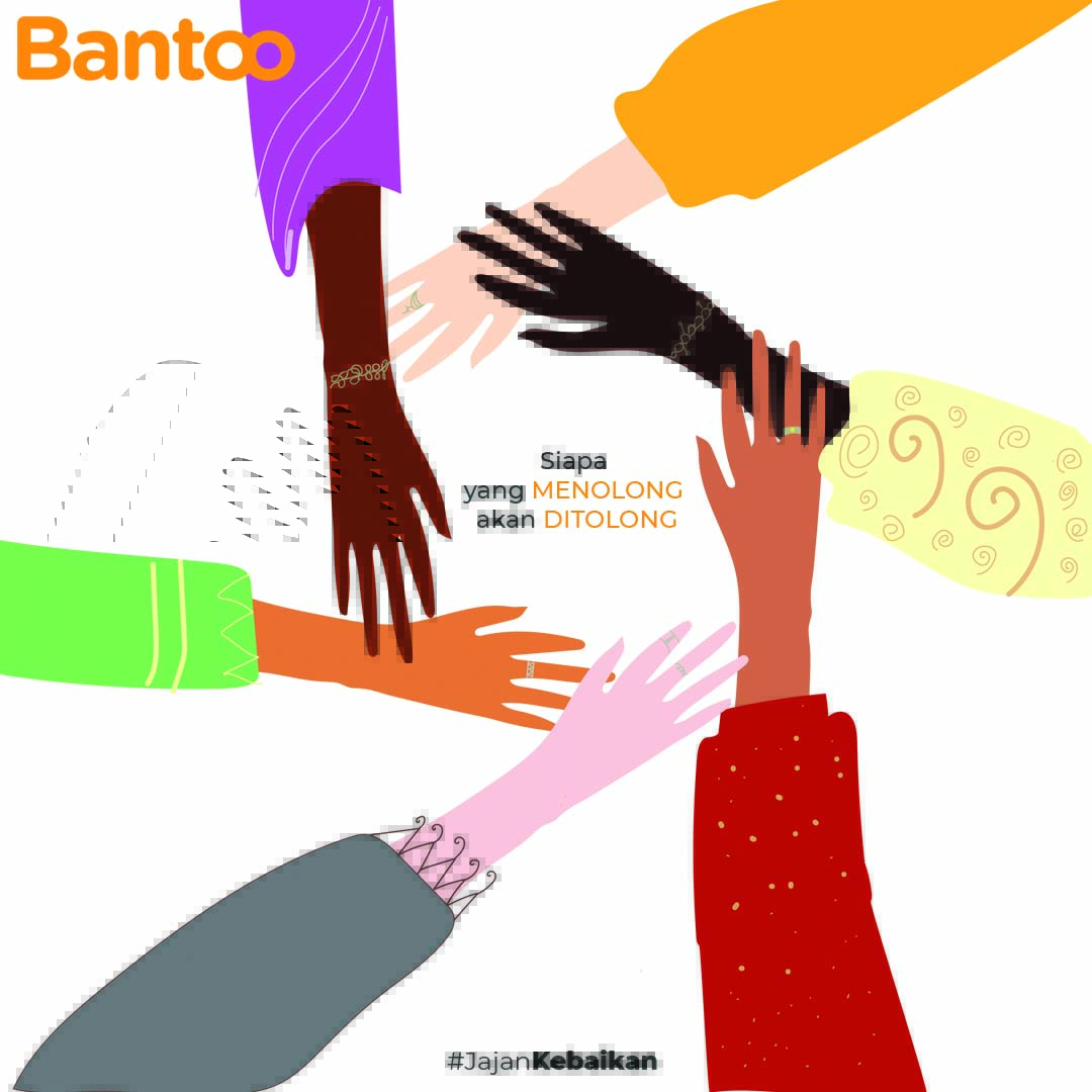 Bantoo_ID's tweet photo. Tidak ada yang tahu kapan kesulitan itu akan menimpa hidup kita. Oleh karena itu, kita sangat memerlukan orang lain untuk membantu kita. Ayok #temanbantoo jangan lupa menolong orang lain karena kita saling membutuhkan! #Bantoogeneration #Bajulayakpakai #JajanKebaikan https://t.co/HvDXf828uh