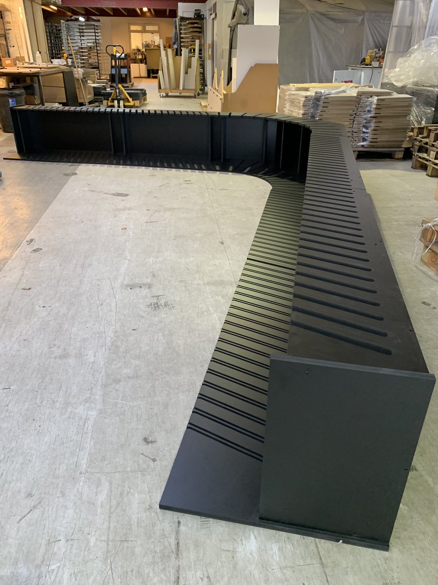 vision_display's tweet photo. Definitely one of the largest Vertical Array displays we have made for a customer! Will look stunning once in the showroom and all the tiles are in place 👍🏻 #tiledisplays https://t.co/GhcwYVn3Fl