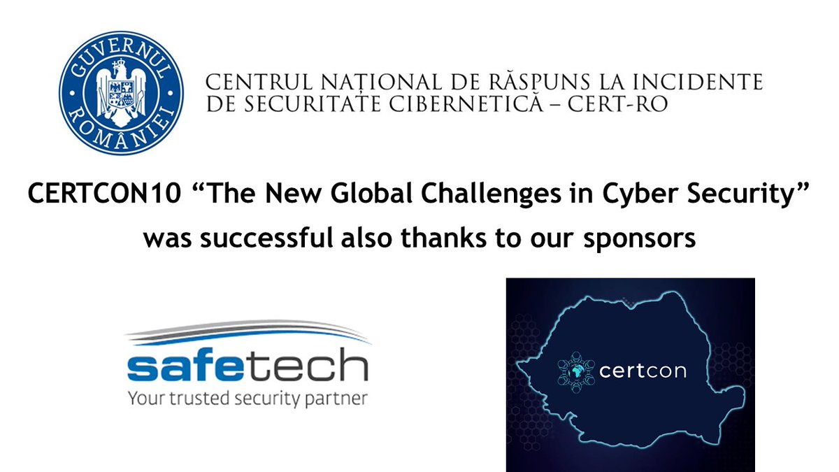 DanCimpean's tweet photo. We consider the private sector and academia as strategic partners of the new National Cyber Security Directorate (DNSC) - proposed to be created by the Romanian Government #cyber #strategy #public #private #business #Romania @CERT_RO https://t.co/sgmEhmTQee