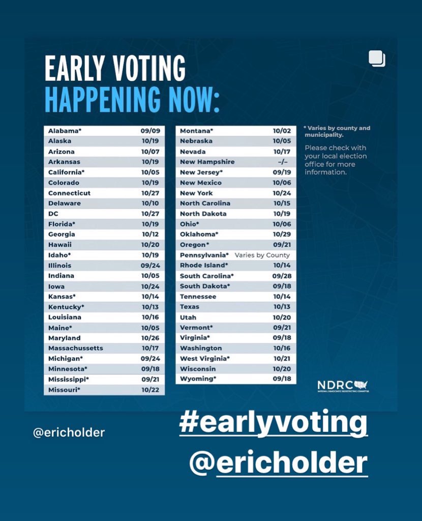 #whatsyourvotingplan #VoteEarly #nYC Oct24
