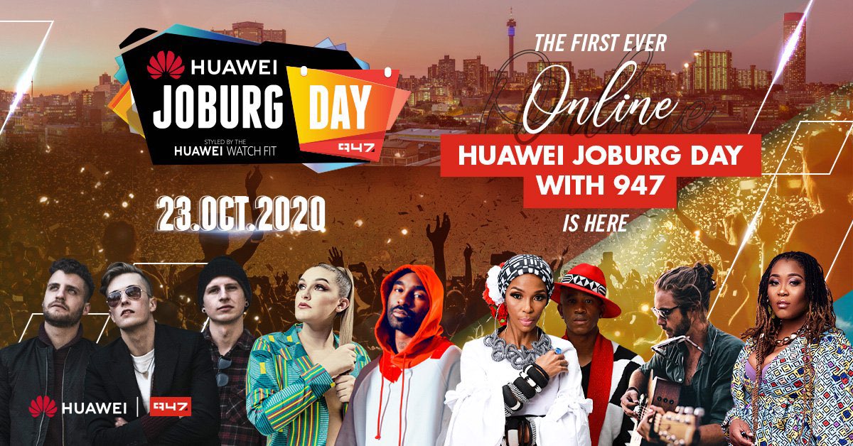 kagiso_makaudi's tweet photo. GEAR ⚙️ 322 of @freshon947 @947 with @DJFreshSA @MantsoePout @SirShanDJ @Lerato_Mo @TheReal_Scoobz 23 October 2020. The First Ever Online Huawei Joburg Day is finally here #947LovesYou #HuaweiJoburgDay @HuaweiZA @Huawei #WorldChampagneDay 🍾🥂 #TheFridayEdition #FreshOn947 https://t.co/1AD8XT4SSD