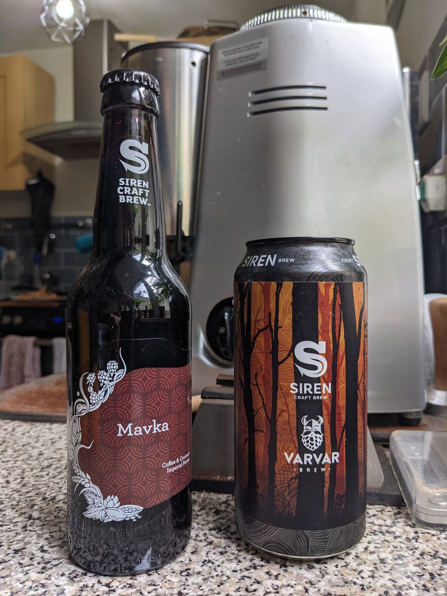 RichN_Tog's tweet image. Original Vs rebrew taste test of @SirenCraftBrew Vs #Varvar Mavka coming this weekend!