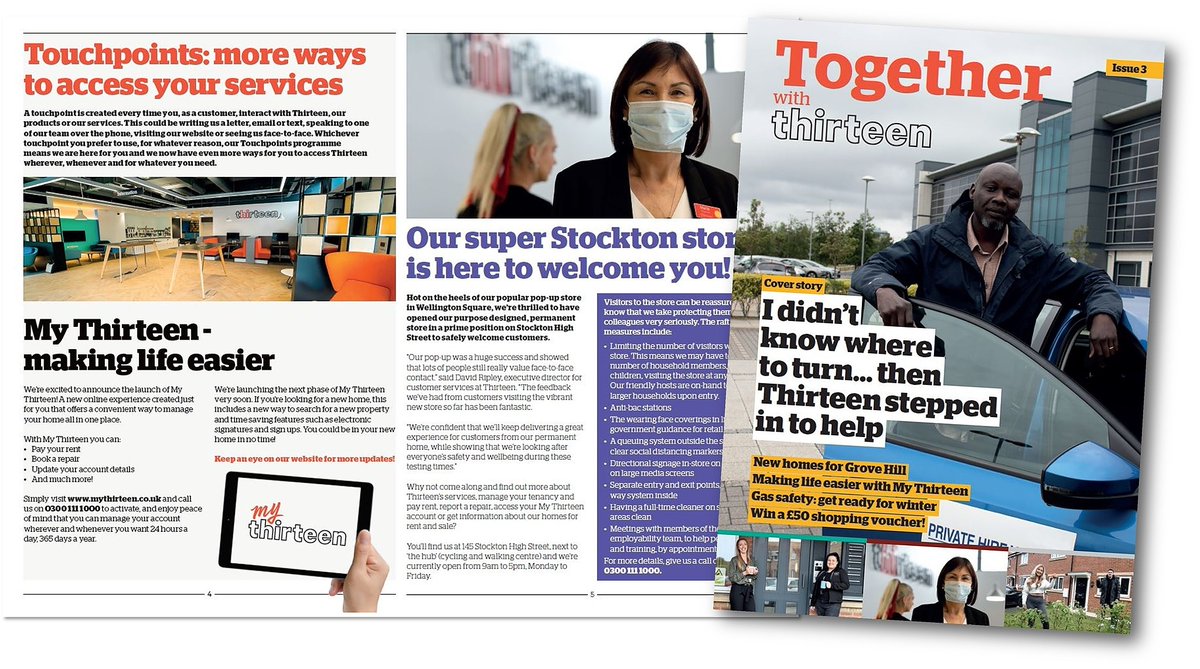 While our daily lives continue to be affected by #COVID19 we still feel it’s important to keep everyone up-to-date on the services we offer. Issue 3 of our customer magazine, Together, is out now with some inspirational stories from customers: orlo.uk/q25zK