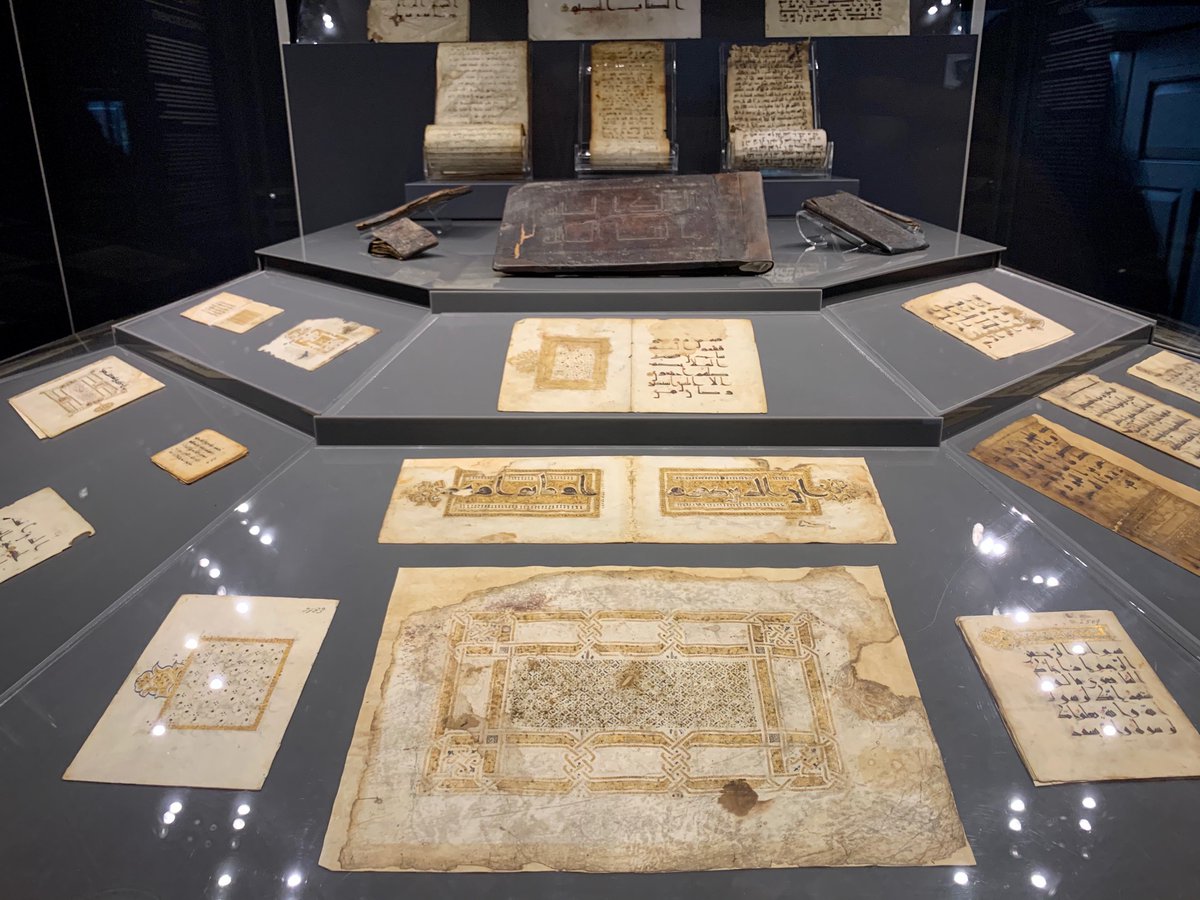 CellardEleonore's tweet photo. The Museum of Turkish and Islamic Arts preserves one of the most incredible collection of Qur’ānic manuscripts, collected in the early 20th century. Besides magnificent manuscripts from Turkey, Sham, etc... there is the huge collection of Damascus’ papers, from the Umayyad mosque https://t.co/lLSRaB8fV8
