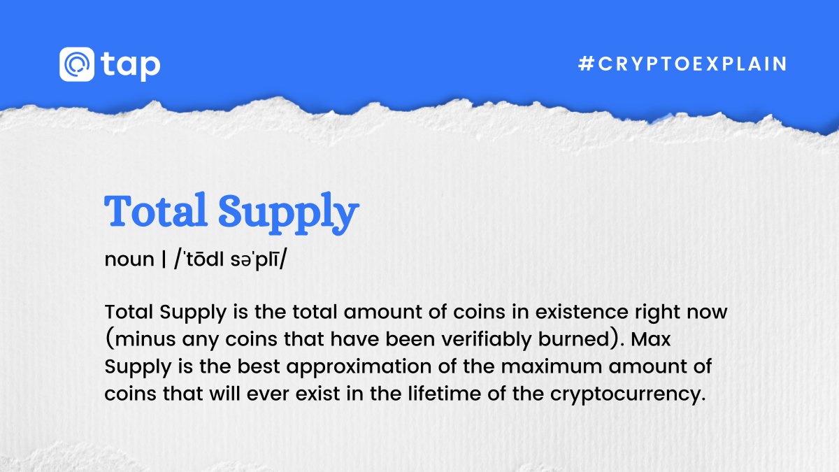 Tap_Fintech's tweet photo. #CryptoInvestor loves bitcoin because it has limited supply. What do you love about $XTP? #Cryptocurrency #Supply&Demand #CryptoExplain https://t.co/QheYdSZkmg