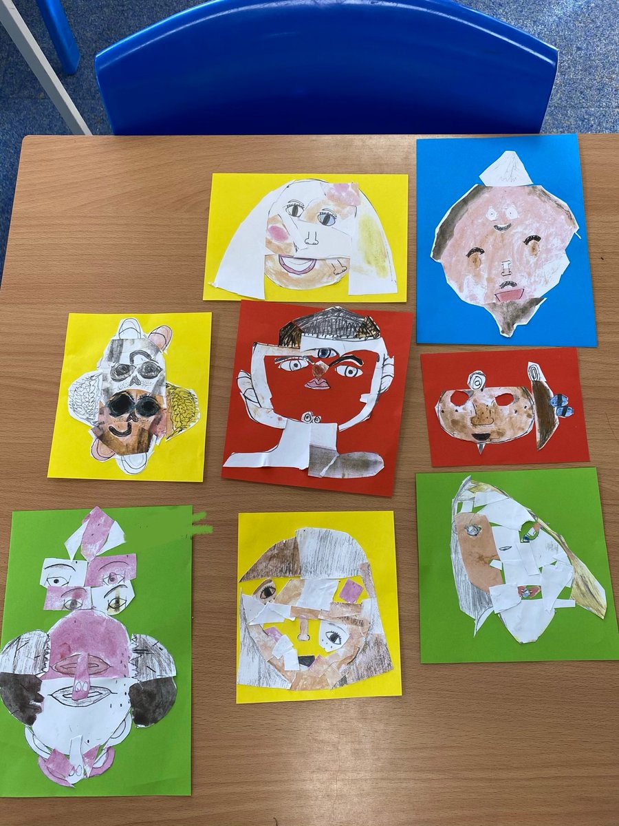 Last week, Rosehip Class created their own portraits based on the style of Picasso.