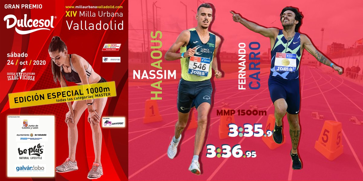 atletismoRFEA's tweet image. La Milla de Valladolid se reinventa 🔝

Este sábado, una edición especial 📝 bit.ly/31zQrP8